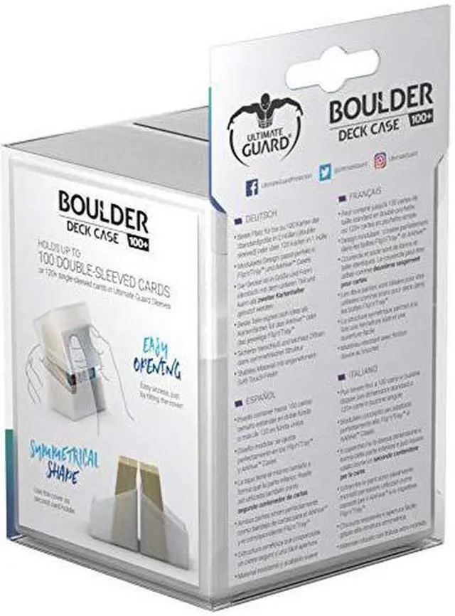 Alt view image 3 of 8 - Ultimate guard Boulder Deck case 100+ Frosted