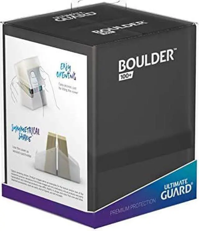 Alt view image 4 of 11 - Ultimate Guard Boulder 100+ Deck Case Onyx