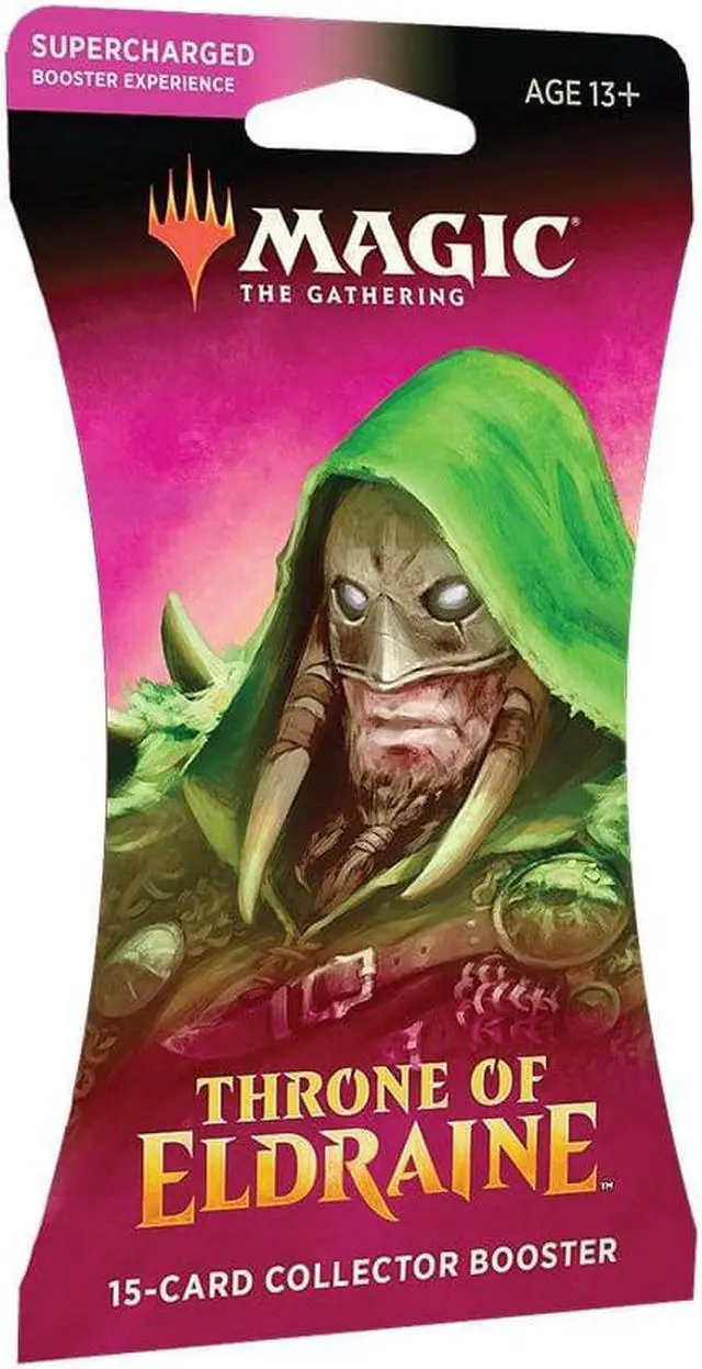 Alt view image 2 of 3 - the gathering throne of eldraine collector booster | 15 card booster pack | special collector cards