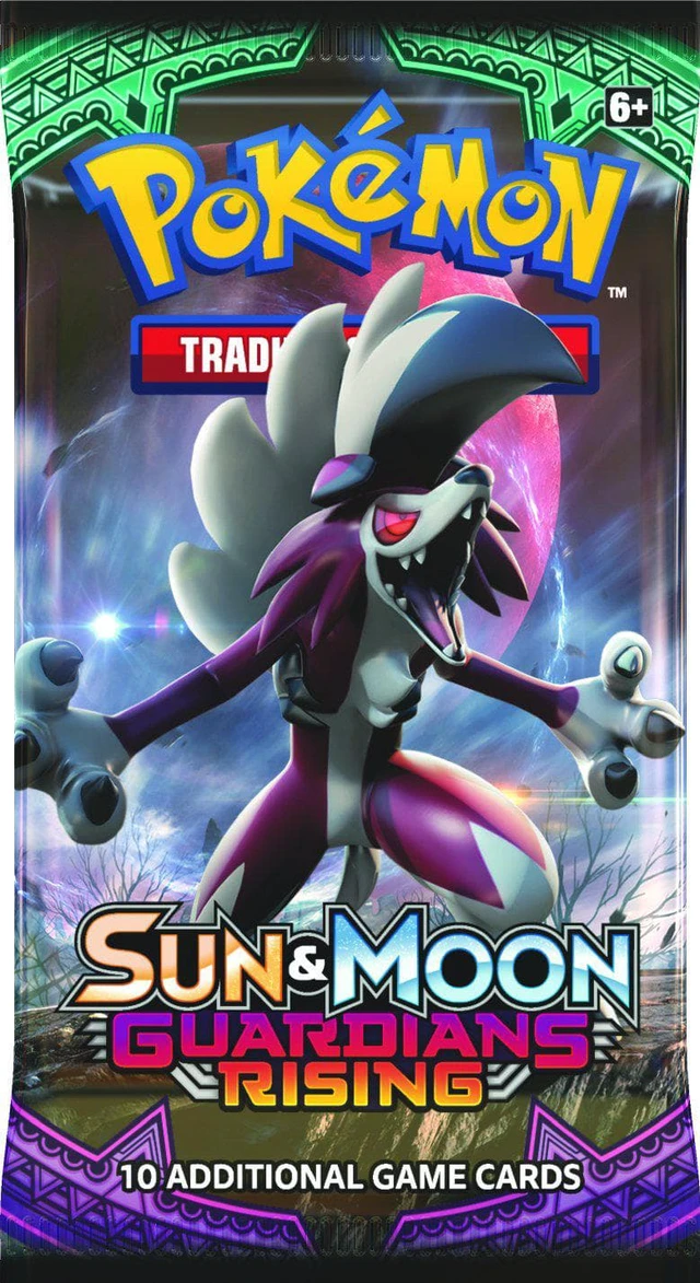 Alt view image 5 of 6 - Pokemon Sun & Moon: Guardians Rising Booster Pack
