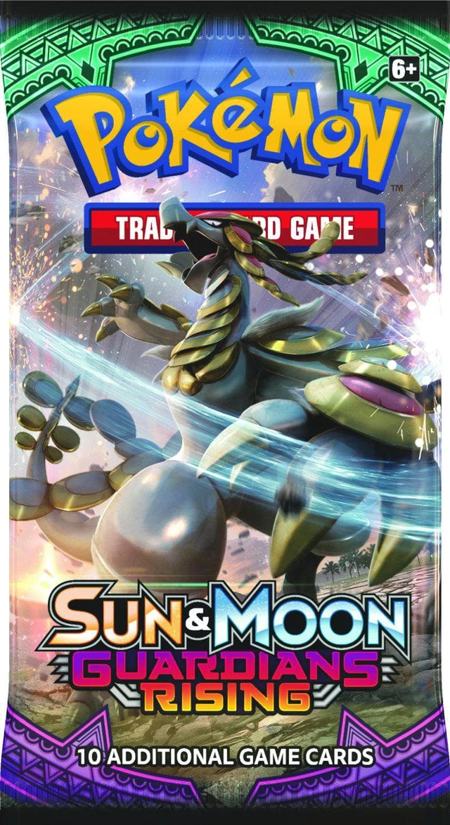Alt view image 4 of 6 - Pokemon Sun & Moon: Guardians Rising Booster Pack