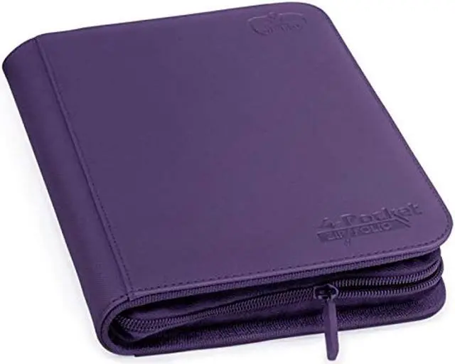 Alt view image 2 of 4 - Ultimate Guard 4-Pocket XenoSkin ZipFolio (Purple)