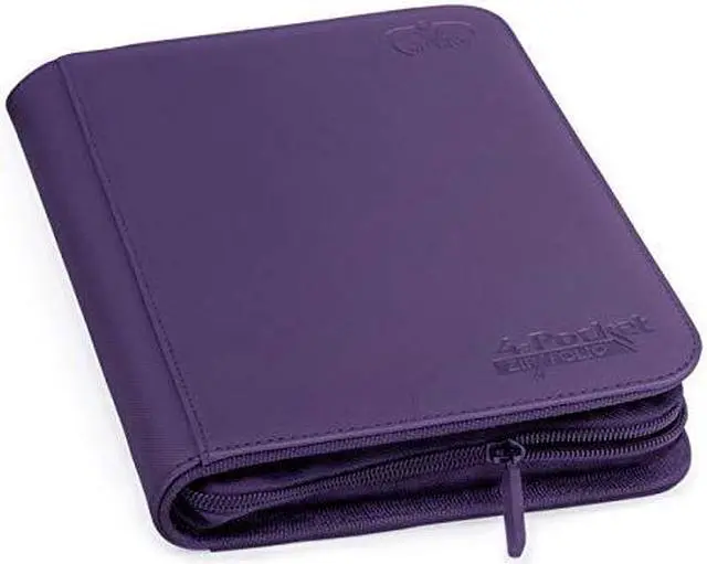 Alt view image 3 of 4 - Ultimate Guard 4-Pocket XenoSkin ZipFolio (Purple)