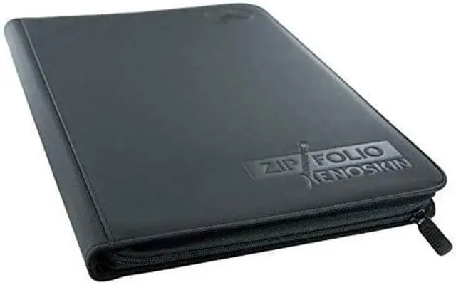 Alt view image 3 of 4 - Ultimate Guard 9 Pocket XenoSkin Zipfolio, Black
