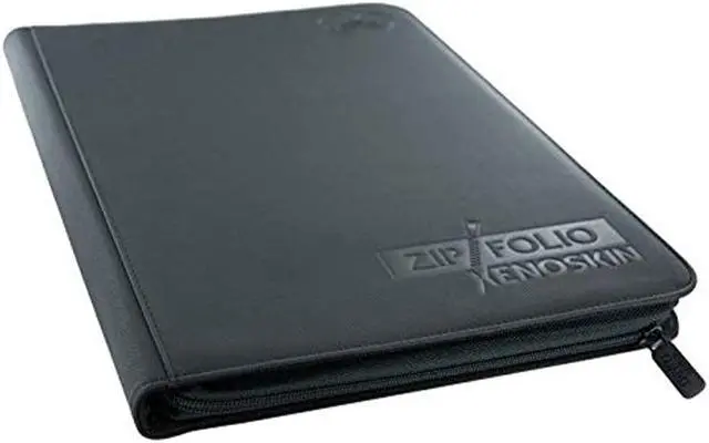 Alt view image 2 of 4 - Ultimate Guard 9 Pocket XenoSkin Zipfolio, Black