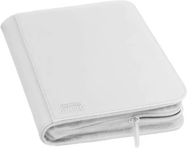 Alt view image 3 of 4 - Ultimate Guard 4 Pocket Zipfolio Xenoskin Deck Case, White