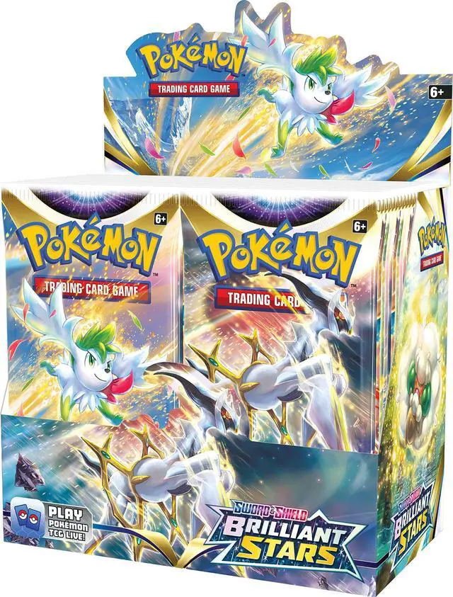 Alt view image 2 of 9 - Pokemon TCG: Sword & Shield - Brilliant Stars Booster Box