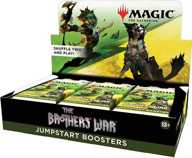 Alt view image 2 of 8 - Magic the Gathering The Brother's War Jumpstart Booster Box WOC D0310000001