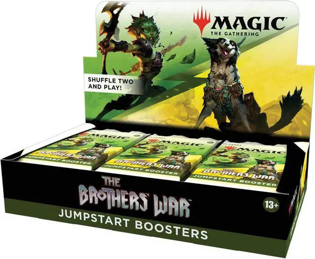 Alt view image 3 of 8 - Magic the Gathering The Brother's War Jumpstart Booster Box WOC D0310000001