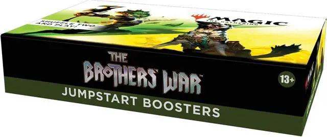 Alt view image 4 of 8 - Magic the Gathering The Brother's War Jumpstart Booster Box WOC D0310000001