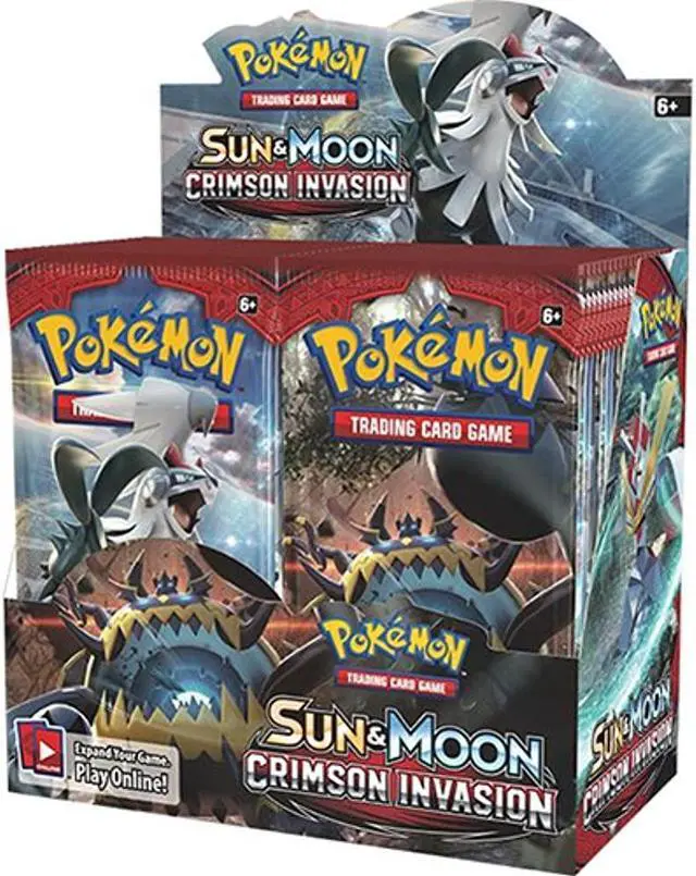Alt view image 3 of 4 - Pokemon TCG: Sun & Moon Crimson Invasion Sealed Booster Box (36 Packs)