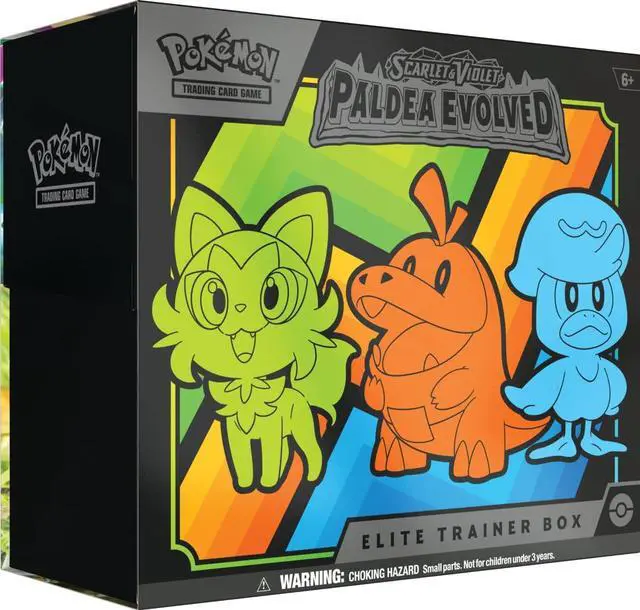 Alt view image 5 of 9 - Pokmon TCG: Scarlet & Violet - Paldea Evolved Elite Trainer Box