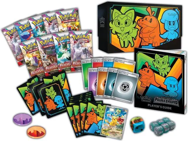 Alt view image 7 of 9 - Pokmon TCG: Scarlet & Violet - Paldea Evolved Elite Trainer Box