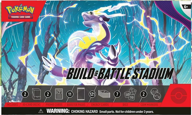 Alt view image 7 of 8 - Pokemon Scarlet & Violet (SV1) Build & Battle Stadium