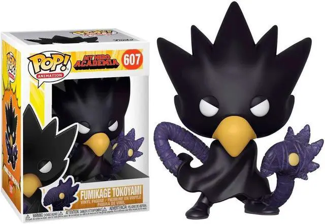 Alt view image 15 of 17 - FunKo POP! My Hero Academia Fumikage Tokoyami 3.75" Vinyl Figure