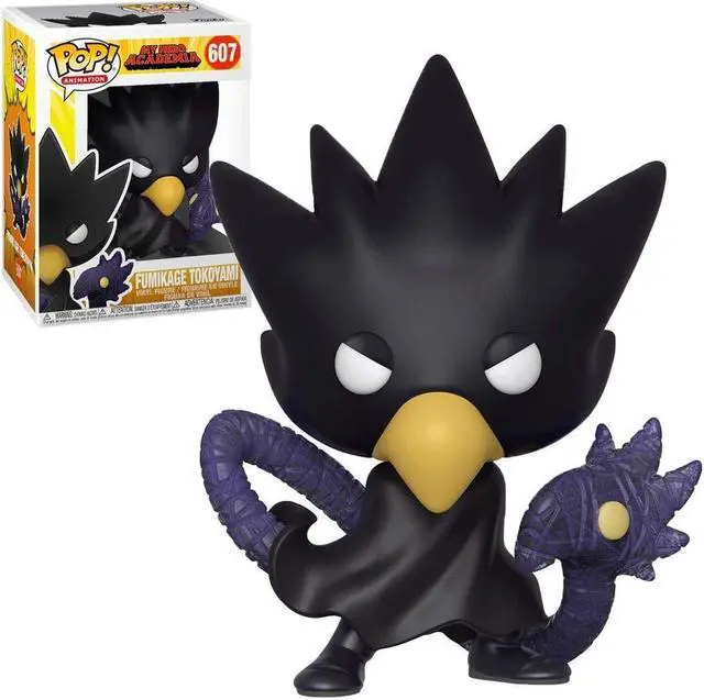 Alt view image 16 of 17 - FunKo POP! My Hero Academia Fumikage Tokoyami 3.75" Vinyl Figure