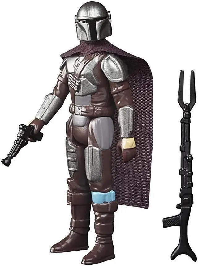 Alt view image 5 of 10 - Hasbro F4456 Star Wars The Retro Collection 3.75 inch The Mandalorian Collectible Figure