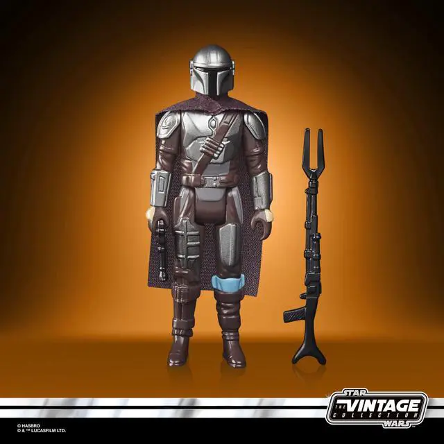 Alt view image 8 of 10 - Hasbro F4456 Star Wars The Retro Collection 3.75 inch The Mandalorian Collectible Figure