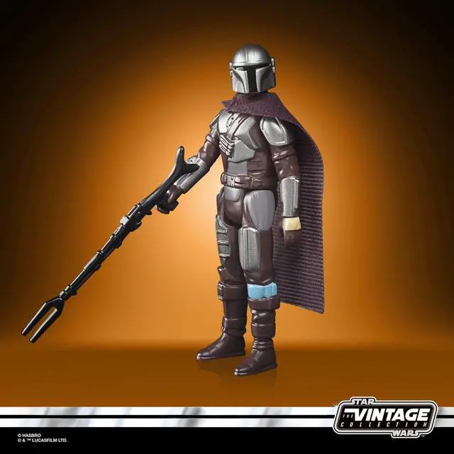 Alt view image 10 of 10 - Hasbro F4456 Star Wars The Retro Collection 3.75 inch The Mandalorian Collectible Figure