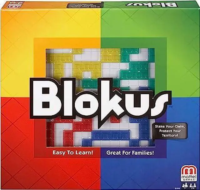Alt view image 19 of 19 - Mattel Toys,  Blokus Game