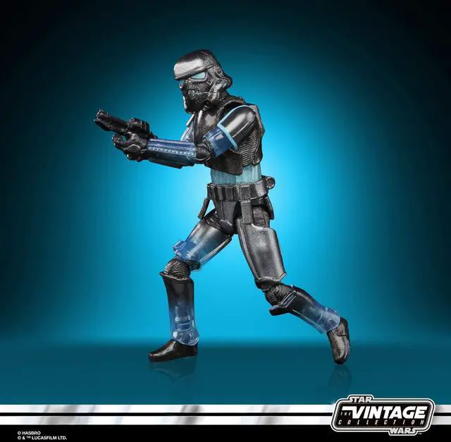 Alt view image 9 of 11 - Hasbro F27105L00 Star Wars Vintage Collection Gaming Greats Shadow Trooper Action Figure