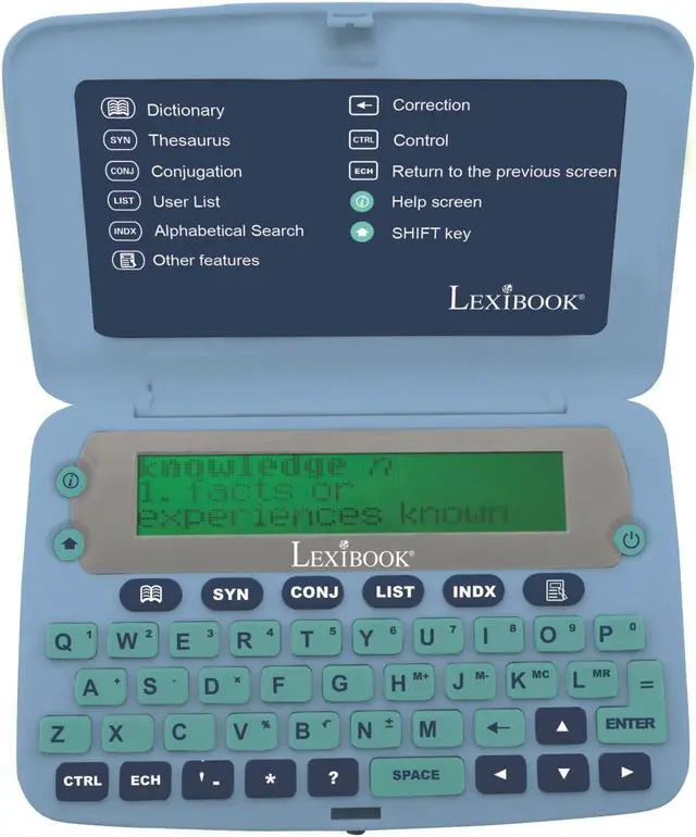 Main image of Lexibook - English electronic Dictionary with Thesaurus
