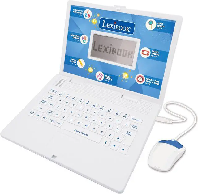 Main image of Lexibook - Bilingual Educational Laptop  124 activities (English/Spanish)