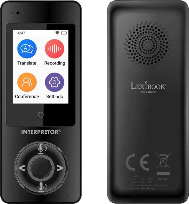 Main image of Lexibook - Interpretor® - Instant Voice Artificial Intelligence Translator 45 languages