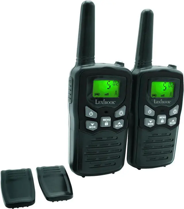 Alt view image 6 of 7 - Lexibook - Digital Walkie Talkies up to 5 miles, 8 channels