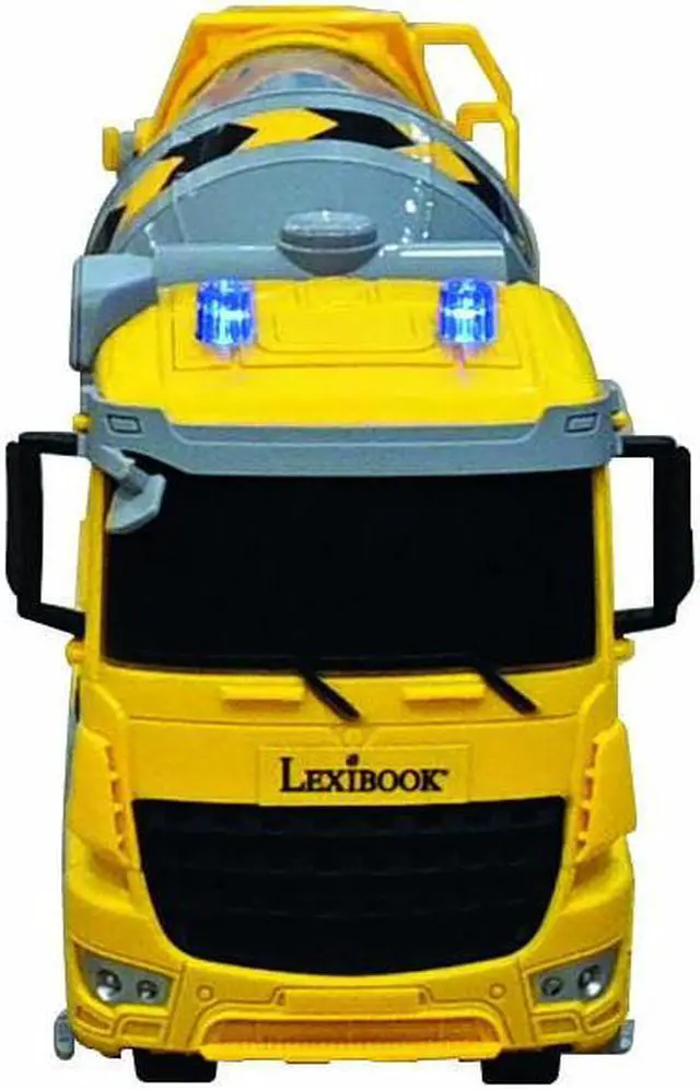 Alt view image 3 of 5 - Lexibook Crosslander PRO ® Radio controlled Cement mixer with light and sounds effects. - RCP15
