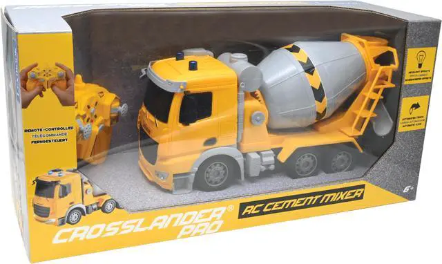Alt view image 4 of 5 - Lexibook Crosslander PRO ® Radio controlled Cement mixer with light and sounds effects. - RCP15