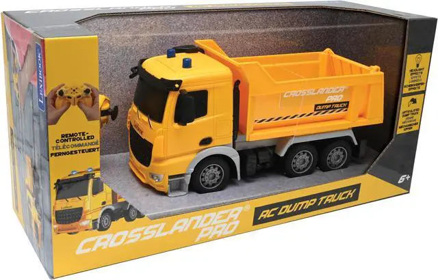 Alt view image 5 of 6 - Lexibook Crosslander PRO ® Radio controlled Dump truck with light and sounds effects. - RCP10