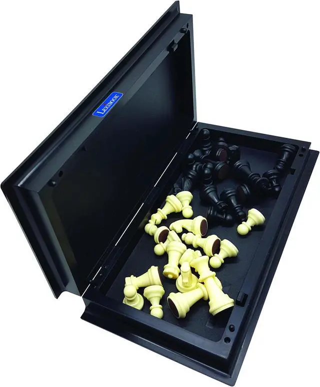 Alt view image 3 of 5 - Lexibook Magnetic foldable chess game 32cm - CGM320