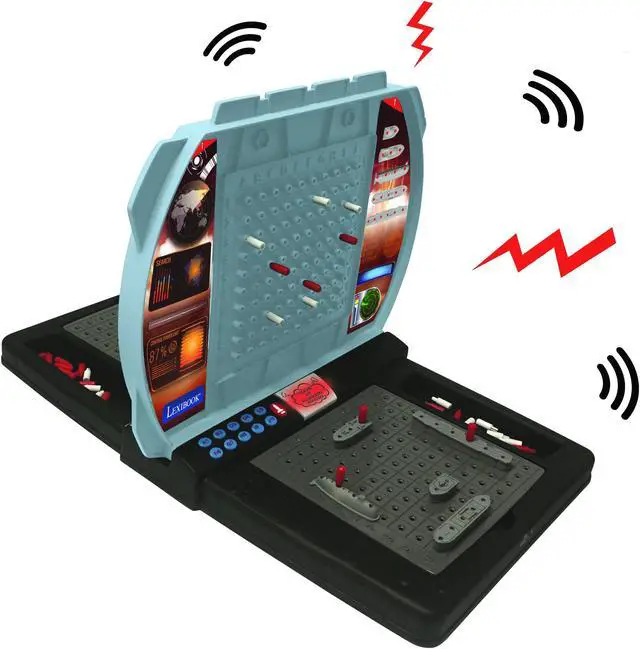 Alt view image 2 of 7 - Lexibook Electronic Talking Sea Battle Game with lights  1 to 2 players (FR/EN/ES/PT) - GT2800i1