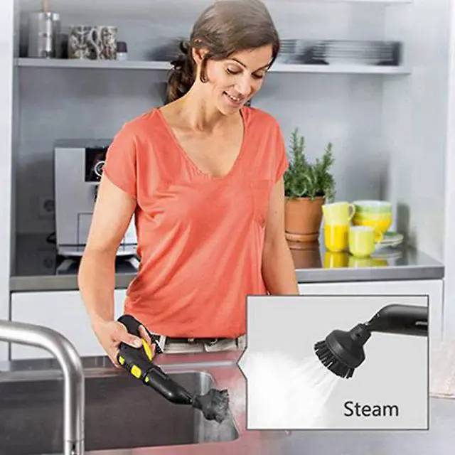 Alt view image 5 of 5 - Round Brush Flat Brush For Karcher Sc1 Sc2 Sc3 Sc4 For Steam Sweeper