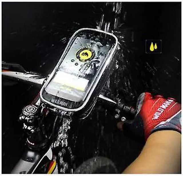 Alt view image 3 of 5 - ZXC0217 Waterproof Bicycle Phone Mount Bag