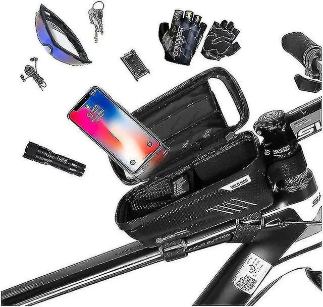 Alt view image 3 of 5 - C1129Y26 Waterproof Bicycle Frame Bag
