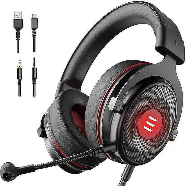 Main image of E900 Pro Gaming Headset with 7.1 Surround Sound, Noise Cancelling Mic for PC, PS5, Xbox