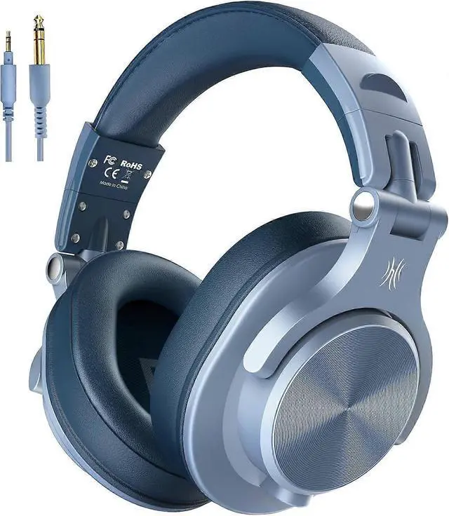 Main image of Hi-Res Studio Recording Headphones - Foldable Over-Ear with SharePort, 90° Swivel for Mixing & Monitoring