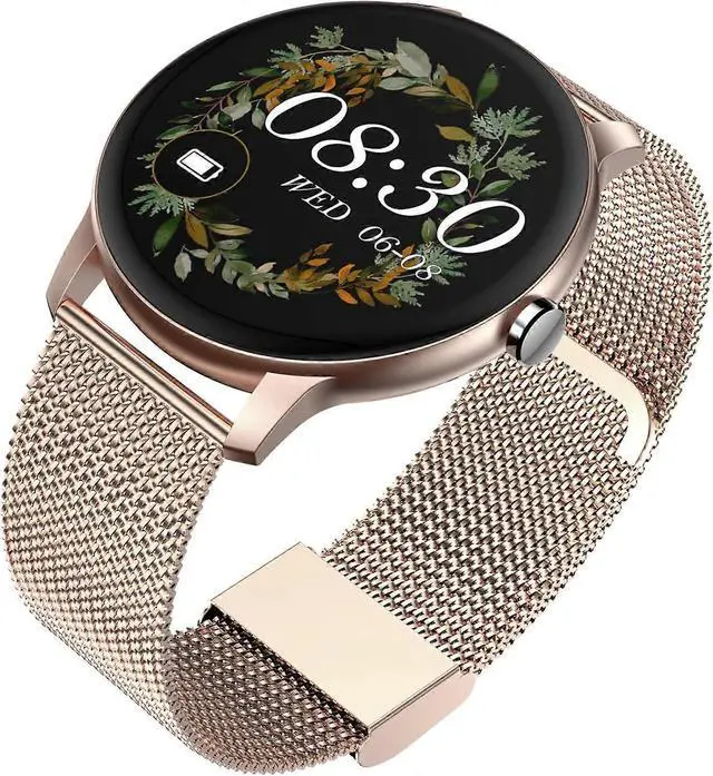 Main image of Ecocleanpath Smartwatch 1.3" Bluetooth Call, 100+ Sport Modes, IP67 Waterproof, Heart Rate & Sleep Monitor (Rose Gold)