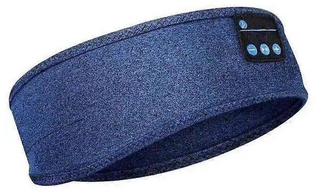Main image of Bluetooth Sleep Headband Headphones with Eye Mask, 14H Battery, Ultra-Soft for Sleep/Sports/Gifts (Blue)