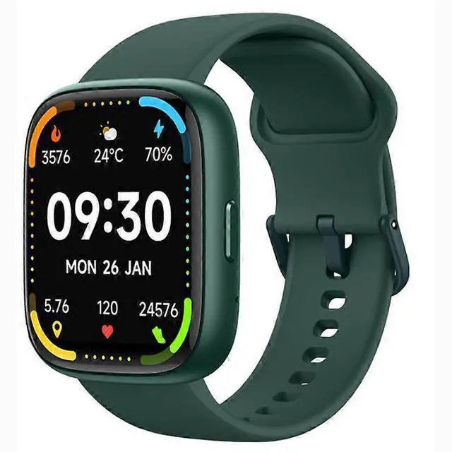Main image of Ecocleanpath Faweio Smartwatch with Alexa, Bluetooth Calling, 100+ Sports Modes, Health Monitor, 1.83" Screen (Green)