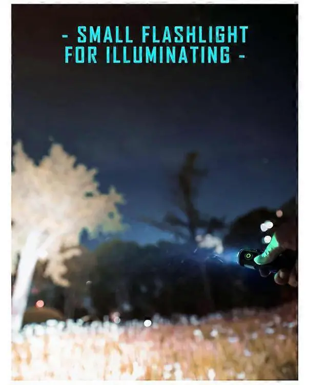 Alt view image 2 of 5 - Ecocleanpath 1200 Lumen USB Rechargeable Mini LED Flashlight, Compact EDC Pocket Light with Clip & Waterproof Design (Black)