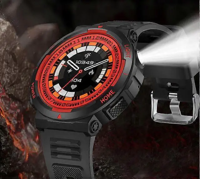 Alt view image 2 of 3 - Ecocleanpath Smartwatch 1.53" Fitness Tracker with Heart Rate Monitor, Blood Oxygen & Strength Training Mode (Black/White)