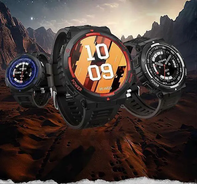 Alt view image 3 of 3 - Ecocleanpath Smartwatch 1.53" Fitness Tracker with Heart Rate Monitor, Blood Oxygen & Strength Training Mode (Black/White)