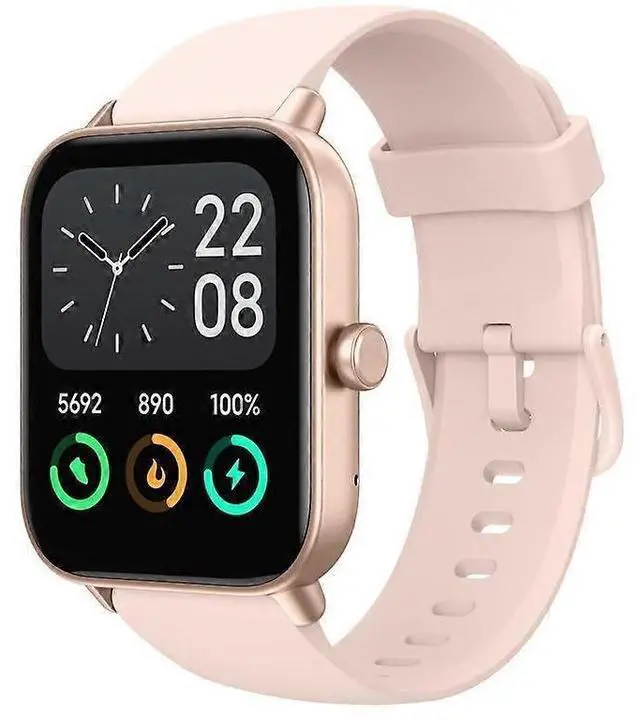 Main image of Ecocleanpath 1.8" Smart Watch for Women: Bluetooth Calls, Alexa, IP68 Waterproof, 100 Sports Modes, Pink