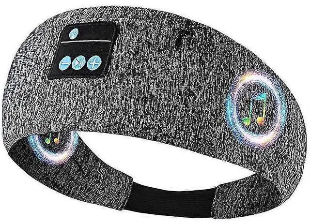 Main image of Bluetooth 3-in-1 Sleep Headband: Adjustable, Breathable for Exercise, Insomnia & Side-Lying (Black)