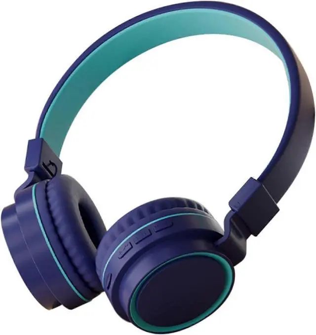 Main image of Bluetooth 5.3 Wireless Headphones with Active Noise Cancelling, High Fidelity Sound for Gaming & Work (Blue)