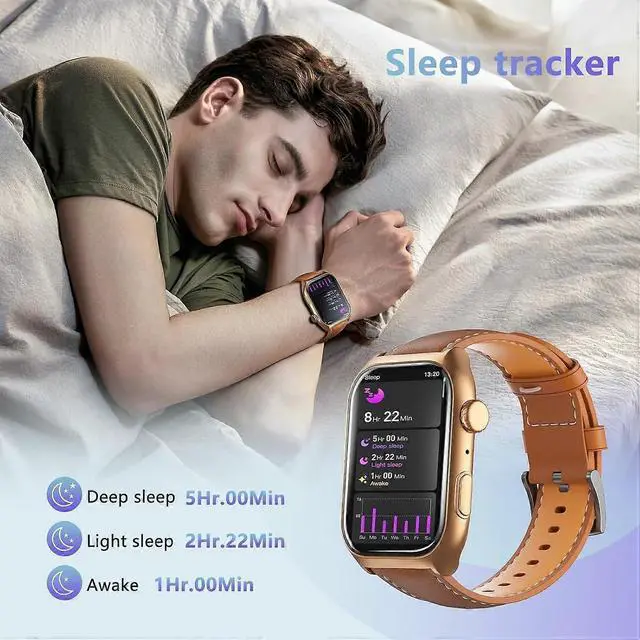 Alt view image 2 of 5 - Ecocleanpath GTS7 Pro Smart Watch for Women: 2" HD Screen, Alexa, 100+ Sports, IP68 Waterproof