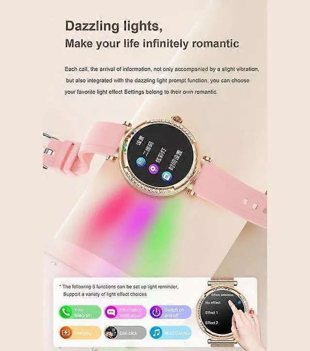 Alt view image 5 of 5 - Ecocleanpath Smart Watch for Adults: 1.27" Round Touch Screen, 100+ Sports Modes, Health Monitoring